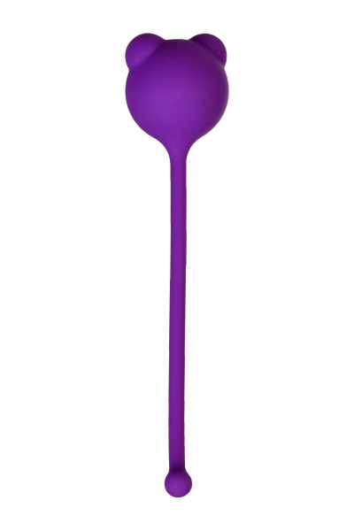 Вагинальный шарик  TOYFA A-Toys TIGO,силикон, фиолетовый 12,4 см, Ø 2,7 см