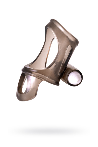 Эрекционное  кольцо на пенис TOYFA XLover , термопластичный эластомер (TPE), черный, 7 см