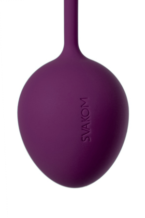 Набор вагинальных  шариков Svakom Nova, силикон, фиолетовый, (49,75,95 ГР)